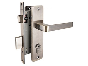 Замок врезной с/руч  АЛЛЮР 126/1 AB ст.бронза