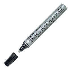 Маркер для каллиграфии "Pen-Touch Calligrapher" 5.0 мм, серебряный