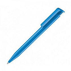 Ручка шарик/автомат "Super Hit Polished" 1,0 мм, пласт., глянц., голубой, стерж. синий