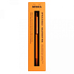 Ручка шарик. "scRipt" 0,7 мм, метал., оранжевый, стерж. черный