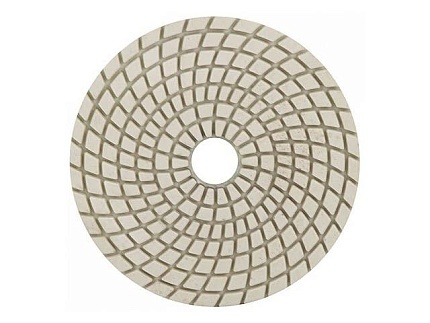 Алмазный гибкий шлифкруг ""Черепашка"" 125 № buff (мокрая шл.) (buff (финишный)) (Trio-Diamond)