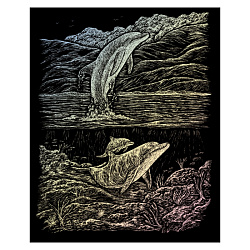 Набор для творчества "Дельфин", гравюра голографическая