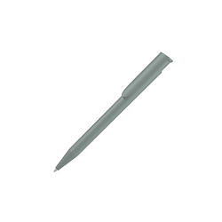 Ручка шарик/автомат "Happy Recy" 1,0 мм, пласт. перераб., матов., серый, стерж. синий
