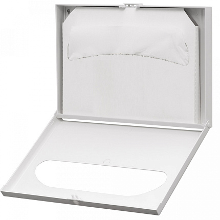 Диспенсер  VEIRO Professional SEATCOVER для бумажных покрытий на унитаз, белый