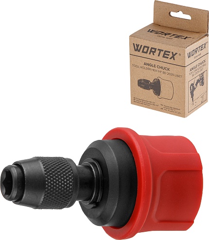 Насадка для фиксации оснастки HEX 1/4"" WORTEX
