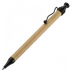 Ручка шарик/автомат "Cramlington" 0,7 мм, карт., коричневый, стерж. синий