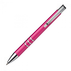 Ручка шарик/автомат "San Angelo" 0,7 мм, пласт., глянц., розовый, стерж. синий