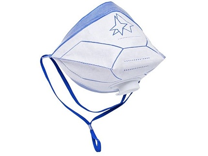 Респиратор РК RK6021 складн. с клап. FFP2 (до 12 ПДК) (индивид. уп.) (Складной, пыль, дым туман, FFP2 - до 12 ПДК, индивид. упаковка)