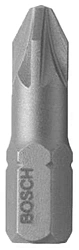 Насадка (бита) крестообразная PZ2 25 мм BOSCH ECO