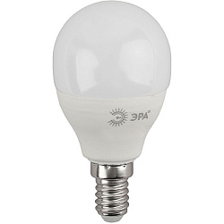 Лампа светодиодная ЭРА ECO LED P45, шар, 9Вт, нейтр, E14