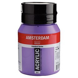 Краски акриловые "Amsterdam" 507 ультрамарин фиолетовый, 500 мл., банка