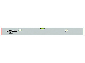 Правило-уровень 1500мм 3 глазка  L22 (SLOWIK) (быт.) (Вес 911 г/м. 0.50 мм/м)