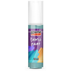 Краски д/текстиля "Pentart Fabric paint" мятный, 20 мл, банка