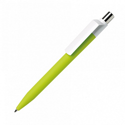 Ручка шарик/автомат "Dot GOM CB CR" 1,0 мм, пласт., софт., лимонный, стерж. синий
