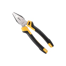 Плоскогубцы "Deli" 200 мм., желтый/черный