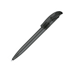 Ручка шарик/автомат "Challenger Frosted" 1,0 мм, пласт., прозр., антрацит, стерж. синий