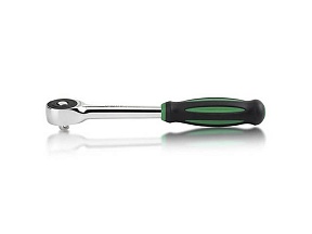 Трещотка 3/8"" ротационная с переставным квадратом 60зуб. 240мм TOPTUL