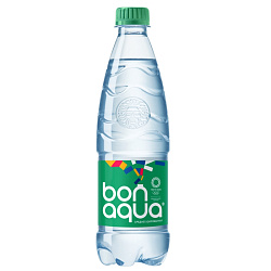 Вода питьевая "Bonaqua" среднегазир., 0,5 л., пласт. бутылка