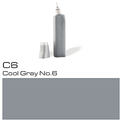 Чернила для заправки маркеров "Copic" C-6, холодный серый №6