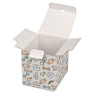 Коробка подарочная Camo 8*8*9,8 см, картон, белый