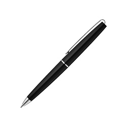 Ручка шарик/автомат "Eternity" 1,0 мм, метал., черный, стерж. синий