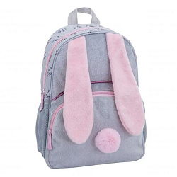 Рюкзак детский "Honeybunny" полиэстер, серый/розовый