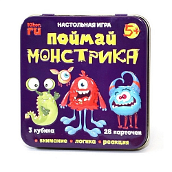 Игра настольная "Поймай монстрика" 