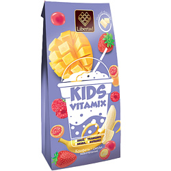 Конфеты жевательные "Libertad. Kids Vitamix" 75 г., в белом шоколаде