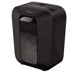 уничтожитель Fellowes® PowerShred® LX50, DIN P-4, 4х37мм, 9лст., 17лтр.,уничт.: скобы,скр., пл.карты