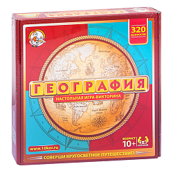 Игра настольная "Викторина. География"