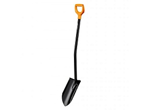 Лопата штыковая с удлиненным лезвием и удлин ручкой FISKARS