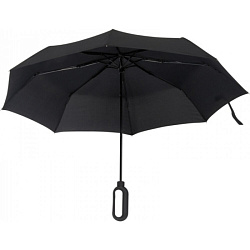 Зонт складной механ. 98 см, ручка прорезин. "Erding" черный