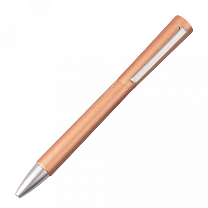 Ручка шарик/автомат "Cocoon" 1,0 мм, метал., серебристый, стерж. синий