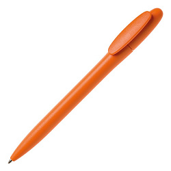 Ручка шарик/автомат "Bay MATT" 1,0 мм, пласт., матов., оранжевый, стерж. синий