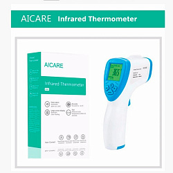 Термометр бесконтактный инфракрасный A-66 (батарейки в комплекте)