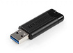 Карта памяти USB Flash 3.2 256 Gb "PinStripe Store 'n' Go" пластик, черный