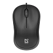 Мышь Defender Patch MS-759, проводная, 1000 dpi, черная