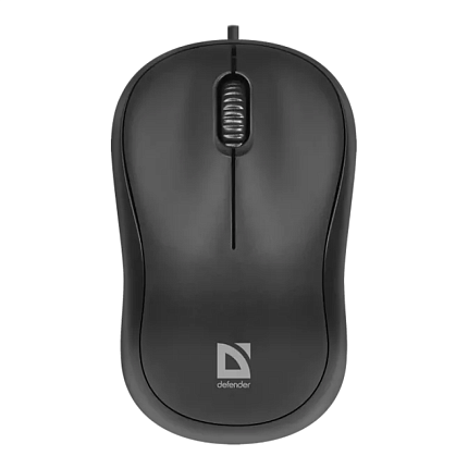 Мышь Defender Patch MS-759, проводная, 1000 dpi, черная