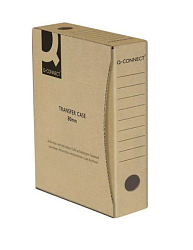 Коробка архивная 150 мм "Q-Connect" бурый