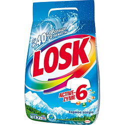 Порошок стиральный LOSK 2,7 кг Горное озеро автомат