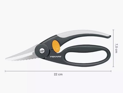 Ножницы кухонные 22 см для рыбы  FF Fiskars
