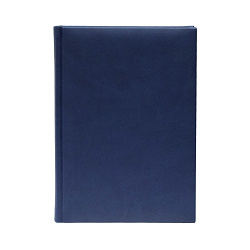 Книга записная А5 145*205 мм, 320 стр., тонир. "Tucson" тверд. обл. кожзам., синий