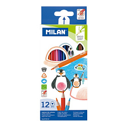Цв. карандаши 12 шт. "Milan 231"