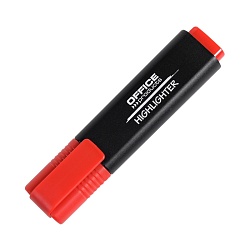 Маркер текстовый "Office Products" красный