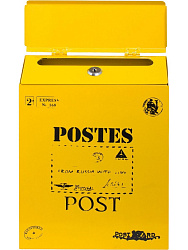 Ящик почтовый АЛЛЮР №3010 желтый (УЗК)