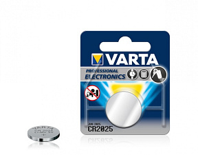 бат_гальв. литиевый дисковый 3 V  CR2025 VARTA LITHIUM (1шт)