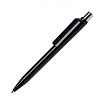 Ручка шарик/автомат "Dot C CR" 1,0 мм, пласт., глянц., черный, стерж. синий