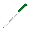 Ручка шарик/автомат "Super Hit Polished" 1,0 мм, пласт., глянц., зеленый, стерж. синий