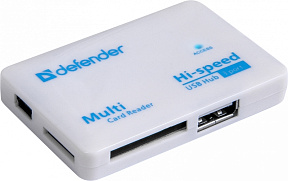 Картридер + HUB USB 2.0 COMBO TINY (M2, microSD, miniSD, MMC, MS, MS Duo, MS Pro, MS Pro Duo, RS-MMC, SD, SDHC)