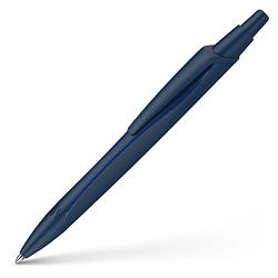 Ручка шарик/автомат. "Reco", пласт., синий, стерж. синий